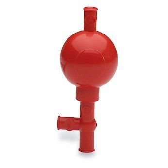 Pipette filler silicone rubber 3 valve