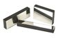 Mirror plane glass mounted 175x25mm