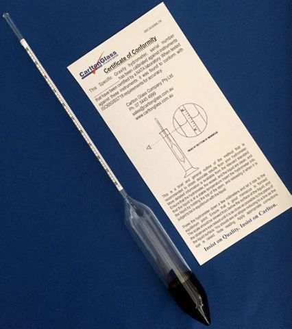 Hydrometer Twaddle No.4 74-102 x 0.5