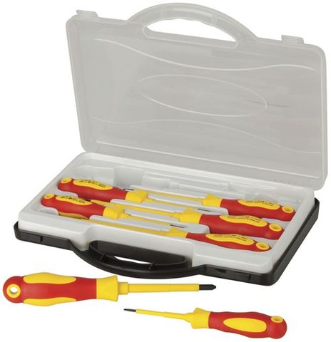 Screwdriver 7piece insulated set