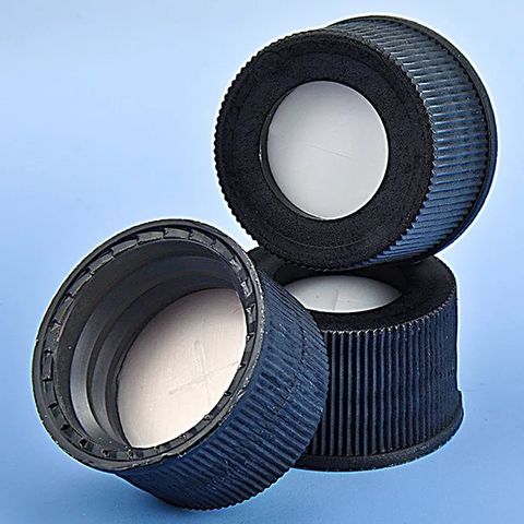 Cap 13-425mm black PTFE/Silicon seal