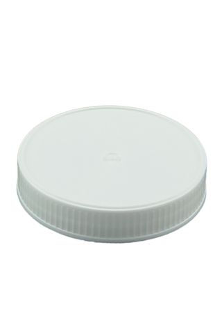 Lid white 58mm plain