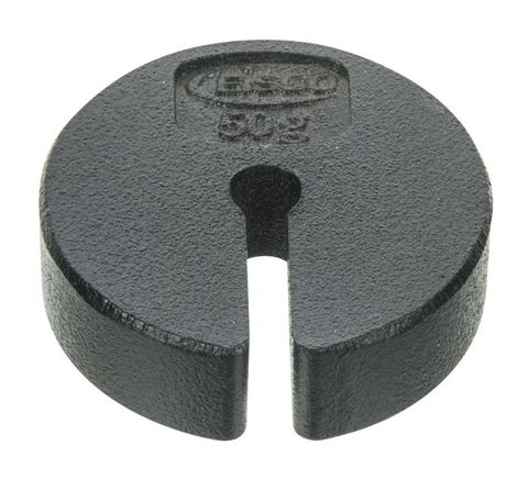 Slotted mass 50g Zinc (EISCO only)