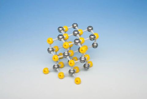 Molymod Zinc blende (45 atoms)
