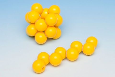 Molymod Sulphur three S8 rings #