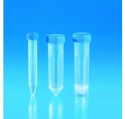 Test tubes grad. conical base PP 15ml