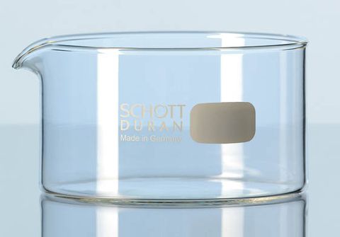 Dish crystallizing w/spout 500ml 115mm D