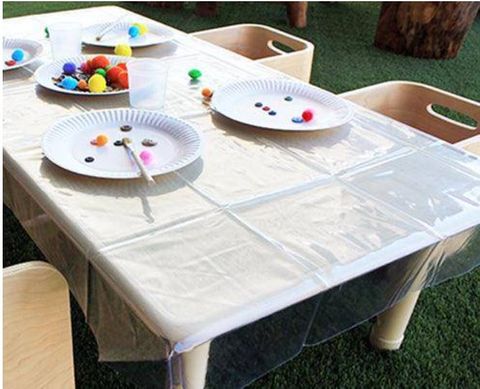 PVC Fitted Table Cloth 120 x 60cm