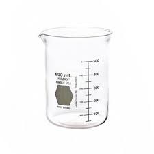 Beaker low form glass 400ml  [WSL]