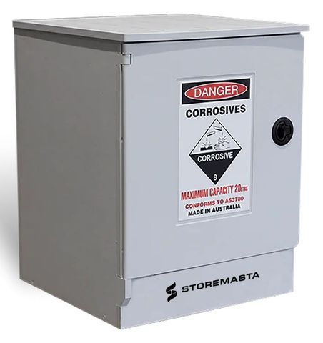 Cabinet "CORROSIVE" 20lt HDPE non-metal