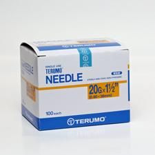Needle hypo 20G x 38mm Yellow hub