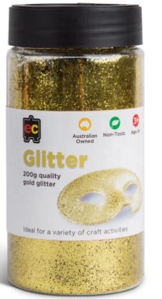 Glitter Jar Gold