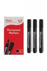 Marker permanent black 2mm bullet tip