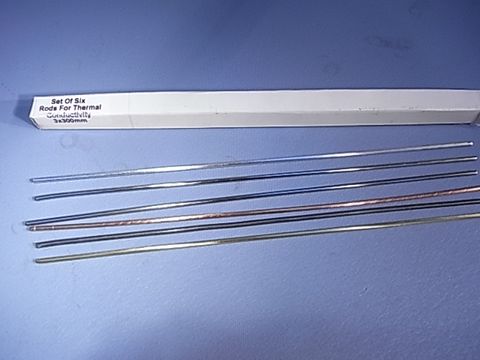 Conductivity rod set 300 x 3mm