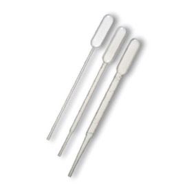 Pipette transfer plastic 3ml with bulb