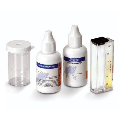 Ammonia in fresh water test kit