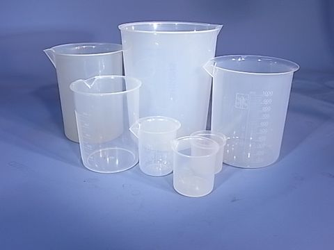 Beaker set 25ml to 2lt PP