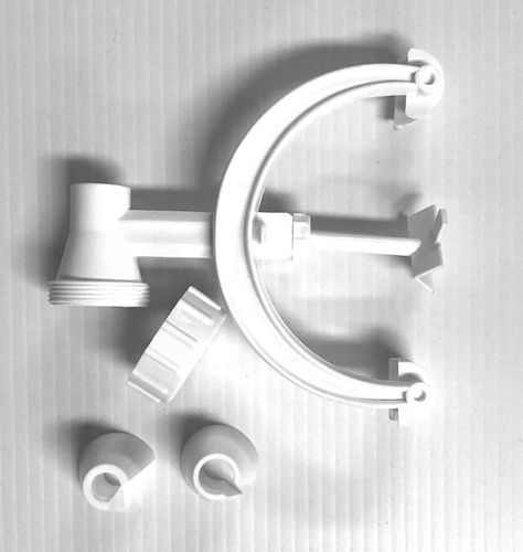 Clamp burette single polypropylene