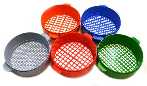 Sieve set plastic frame & screen 200mm