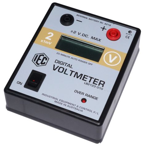 Meter digital voltmeter LCD 0-2V DC