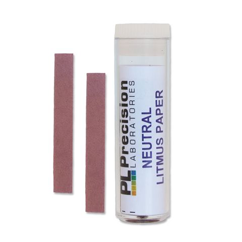 Litmus paper Neutral test strips