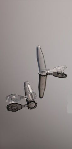 Microtube 0.6ml conical lockcap