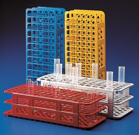 Test tube rack PP 24x30mm Red