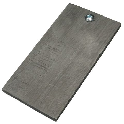 Plate electrode Carbon 100x50x6mm