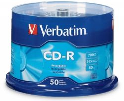 CD-R Verbatim, 80min 700mb