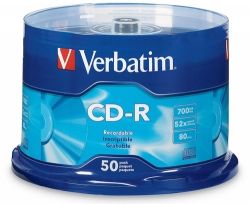 Verbatim CD-R on spindle 700MB