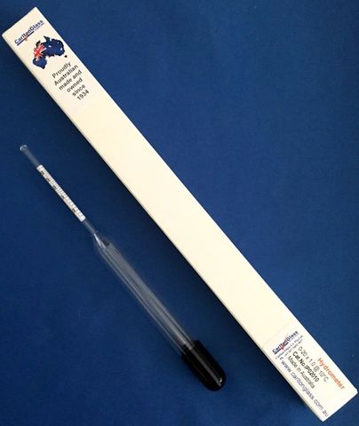 Hydrometer Propan-2-ol (IPA) 0-20 x 1%