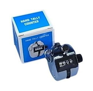 Hand tally counter, 4 digit