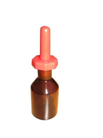 Bottle dropping amber polystopper 30ml