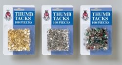 Drawing pins Stat gold