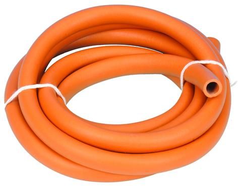 Tubing rubber orange 4mm ID x 1.0mm wall