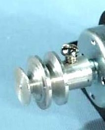 Spare double pulley for 1760-001 unit