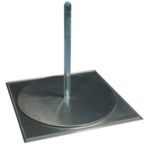 Electrophorus brass 150mm w/handle