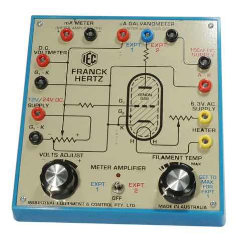 Franck Hertz experiment set uA amplifier