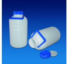 Carboy HDPE 5lt wide mouth w/handle