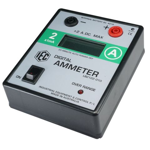 Meter digital ammeter LCD 2A DC x 1mA