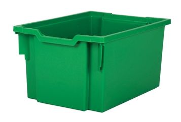 Tray storage extra deep Green 225mm