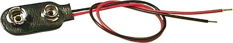 Battery snap 9V with leads  [WSL]