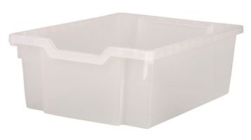 Tray storage deep Translucent 150mm