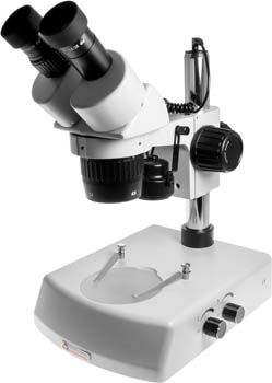 Microscope stereo zoom 20-40X LED