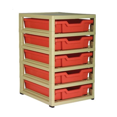 Gratstack single - 5x shallow trays