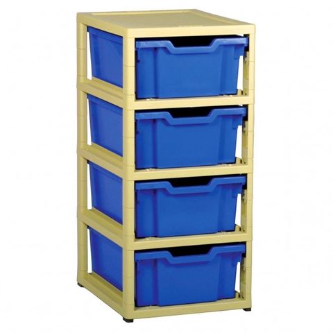 Gratstack single - 4x deep trays