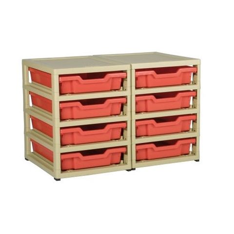 Gratstack double - 8x F1 trays