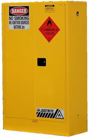 Cabinet "FLAMMABLE" 250L 2 door 9x20lt