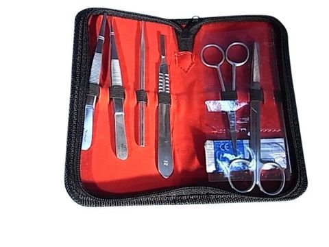 Dissecting instruments in wallet 7 piece