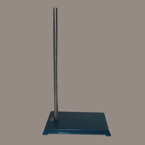 Retort stand 16x11.5cm with 50cm rod